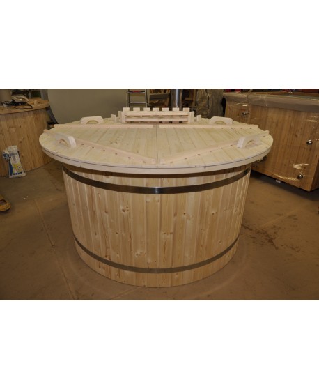 Pigiau! Plastikinis kubilas su egline apdaila 150cm Pigiau! Plastikinis kubilas su egline apdaila 150cm