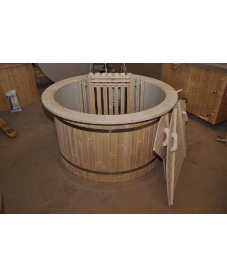 Pigiau! Plastikinis kubilas su egline apdaila 150cm Pigiau! Plastikinis kubilas su egline apdaila 150cm