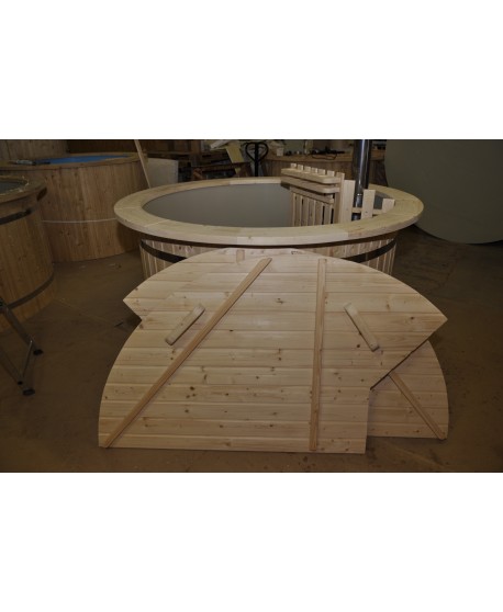 Pigiau! Plastikinis kubilas su egline apdaila 150cm Pigiau! Plastikinis kubilas su egline apdaila 150cm