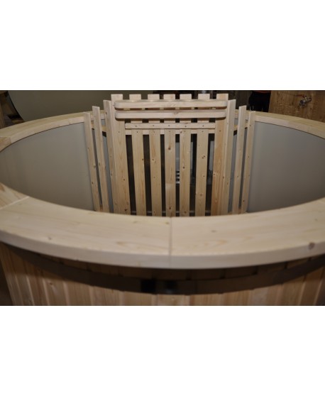Pigiau! Plastikinis kubilas su egline apdaila 150cm Pigiau! Plastikinis kubilas su egline apdaila 150cm