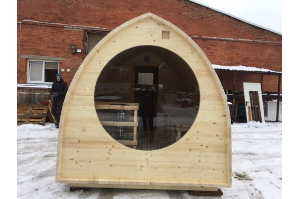 Sauna maza, iglu forma Sauna maza, iglu forma
