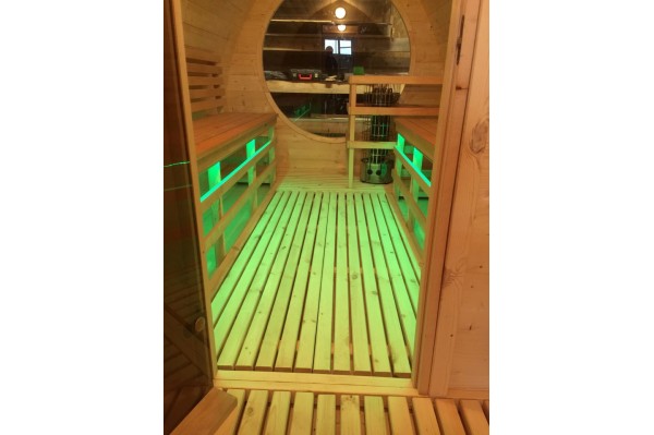 Sauna maza, iglu forma Sauna maza, iglu forma