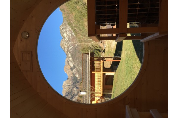 Sauna maza, iglu forma Sauna maza, iglu forma