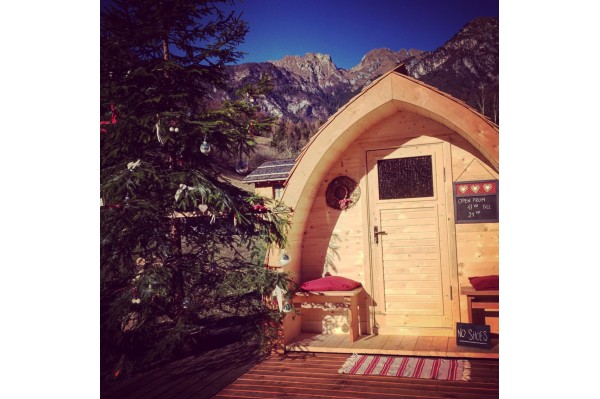 Sauna maza, iglu forma Sauna maza, iglu forma